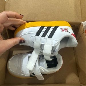 Size 8 toddler Mickey Adidas